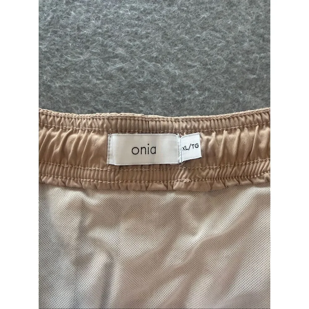 Onia the Calder light pink quick dry men’s swim trucks XL